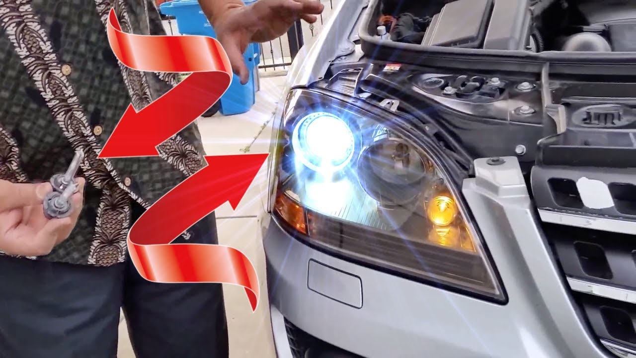 How to upgrade HID Xenon Headlights for Mercedes | W164 | ML 500