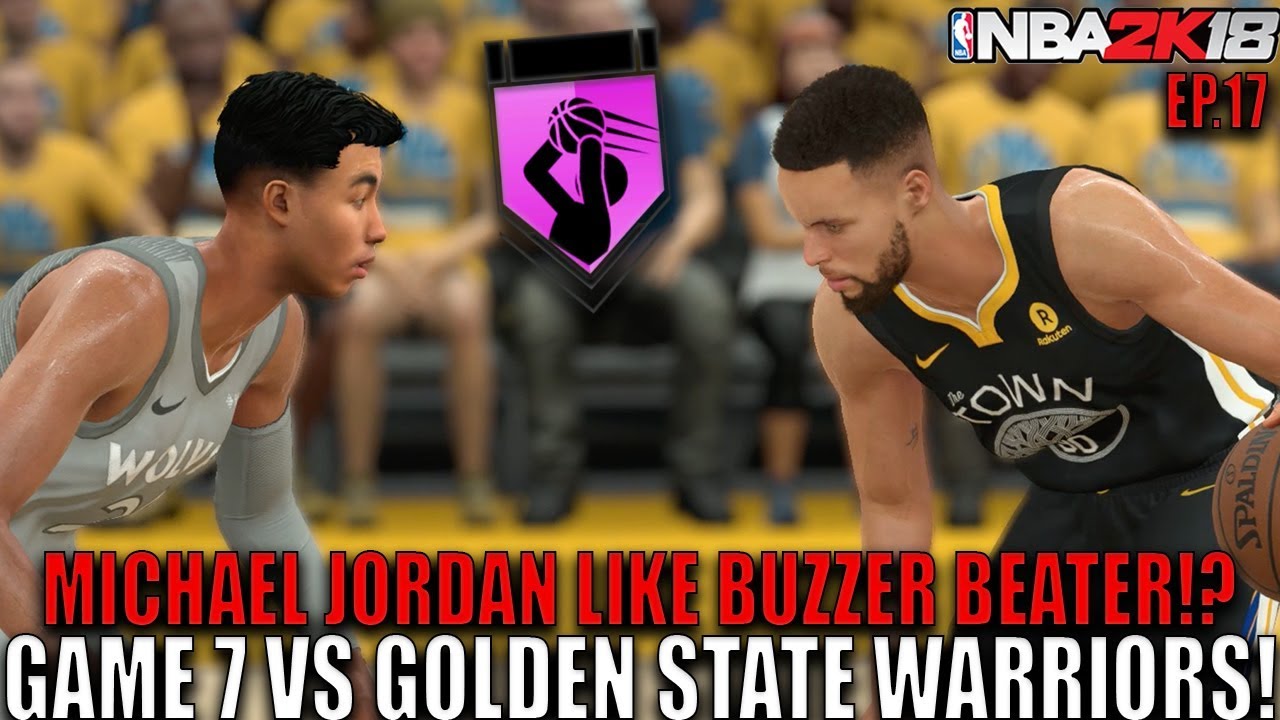 MICHAEL JORDAN LIKE BUZZER BEATER IN GAME 7!? 2K18 MyCareer