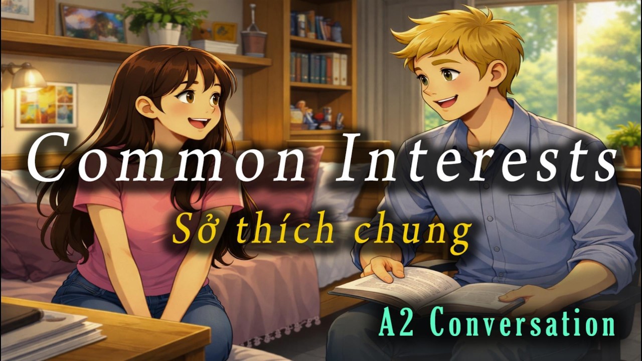 Beginner English Conversation – Common Interests - Sở thích chung