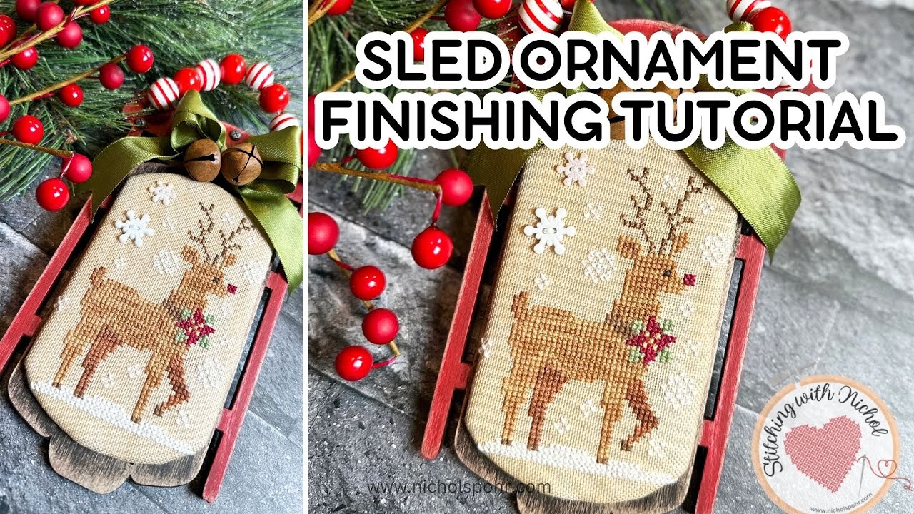 Sled Ornament Finishing Tutorial (Bonus Project)