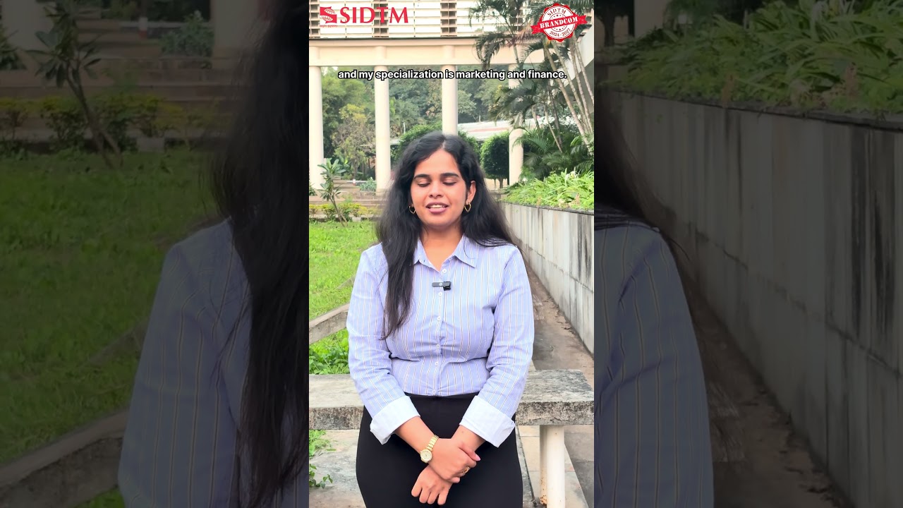 MBA at SIDTM || Real Stories, Real Impact || Placement Success