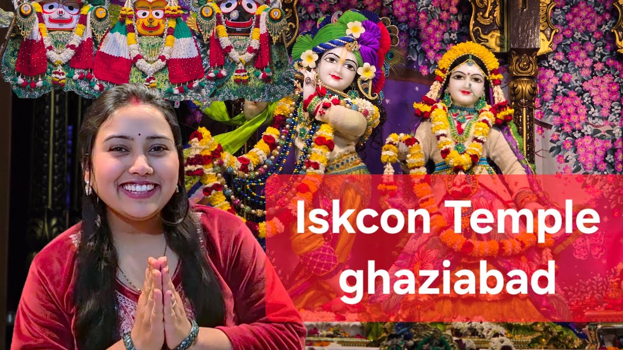Iskcon Temple🙏🛕 ,ghaziabad@bulbuldailyvlogs520  #radheradhe#vlog#temple #life #iskcon #viral #vlogs 