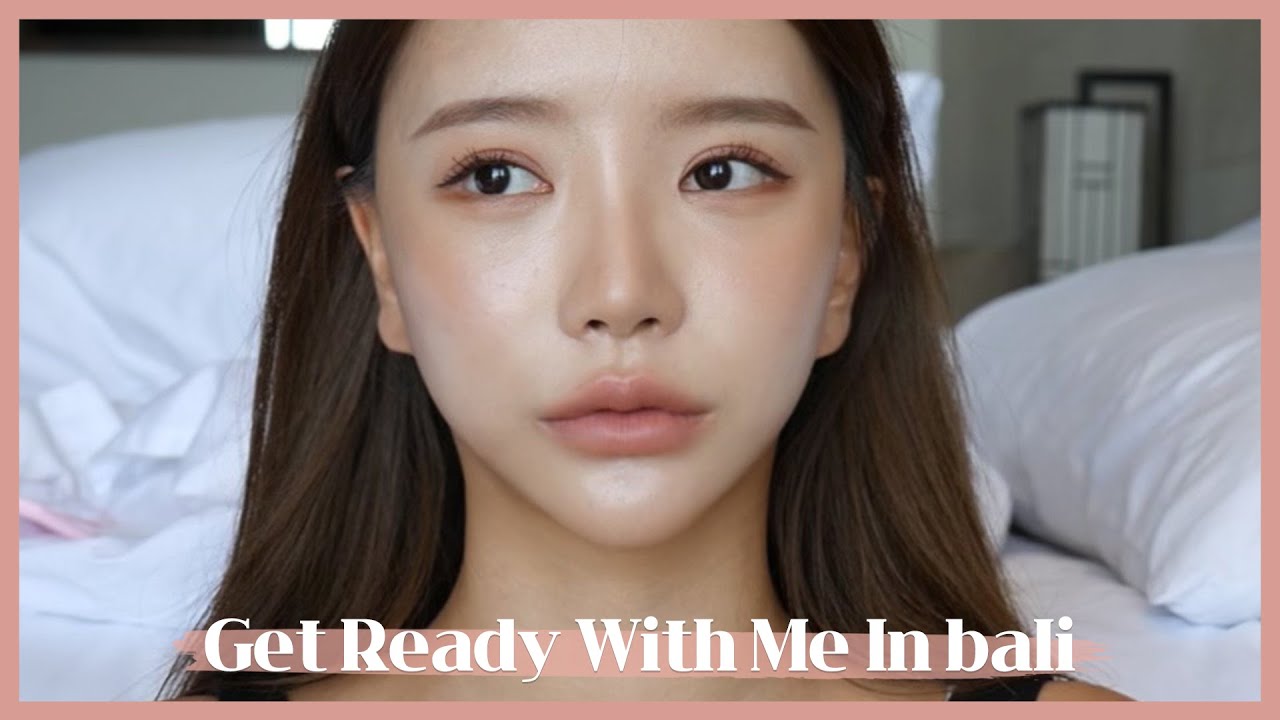 (ENG/JPN SUB)더운느낌☀누디 베이지 메이크업! 발리에서 같이 준비해요(+시술정보에 관한 내 생각..👉👈)