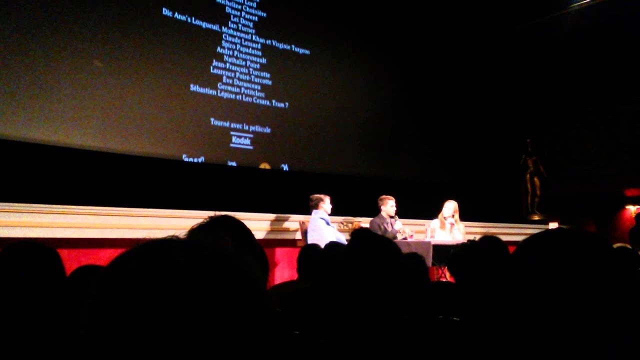 Xavier Dolan and Anne Dorval at Stockholms film festival