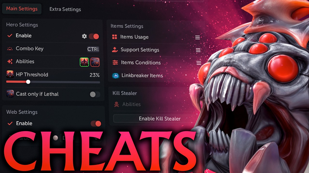 Broodmother with cheats took over the whole map and won! Umbrella Dota 2