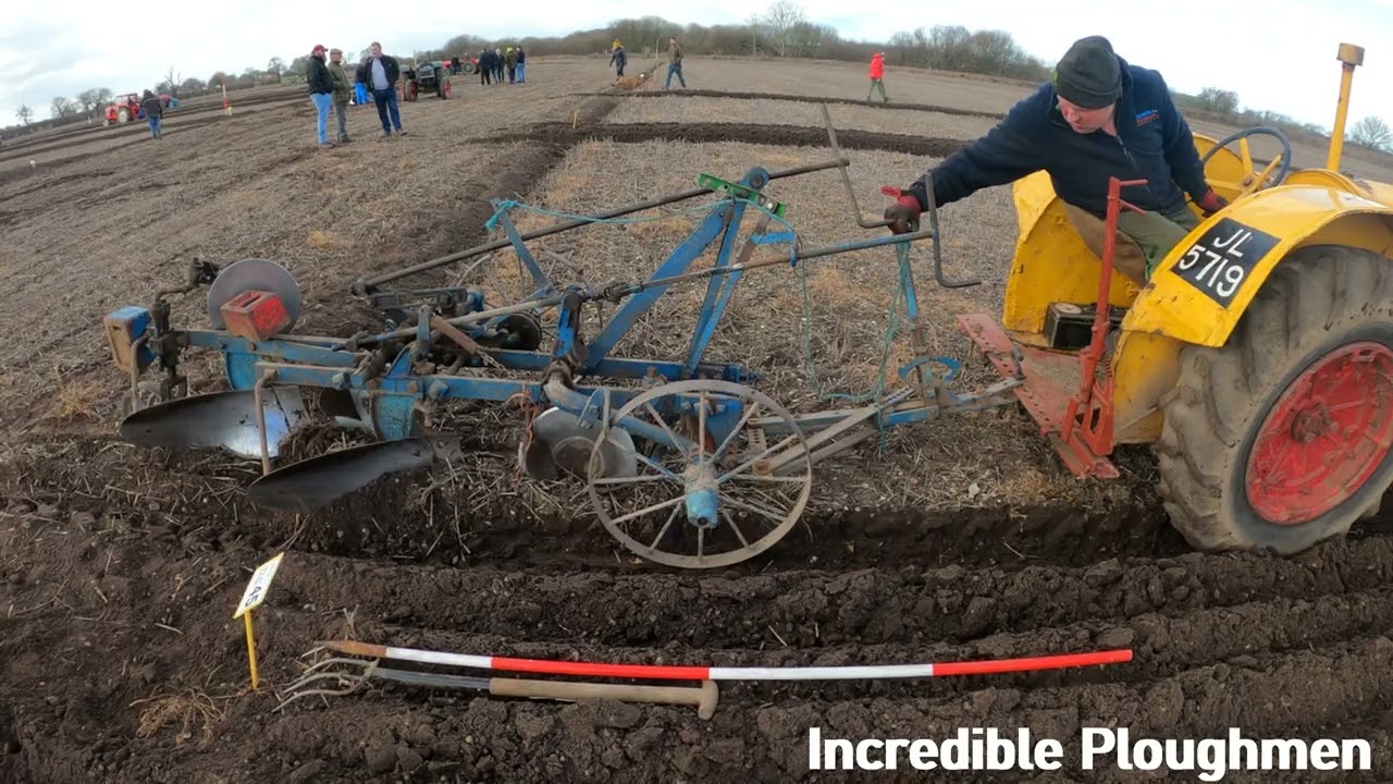 1938 Fordson Model N 4.4 Litre 4-Cyl Petrol TVO Tractor (26 HP) with Ransomes Plough
