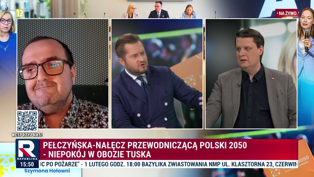 Niepokój w obozie Tuska. Pełczyńska-Nałęcz przewodniczacą Polski 2050 | Jelonek | Republika Dzień