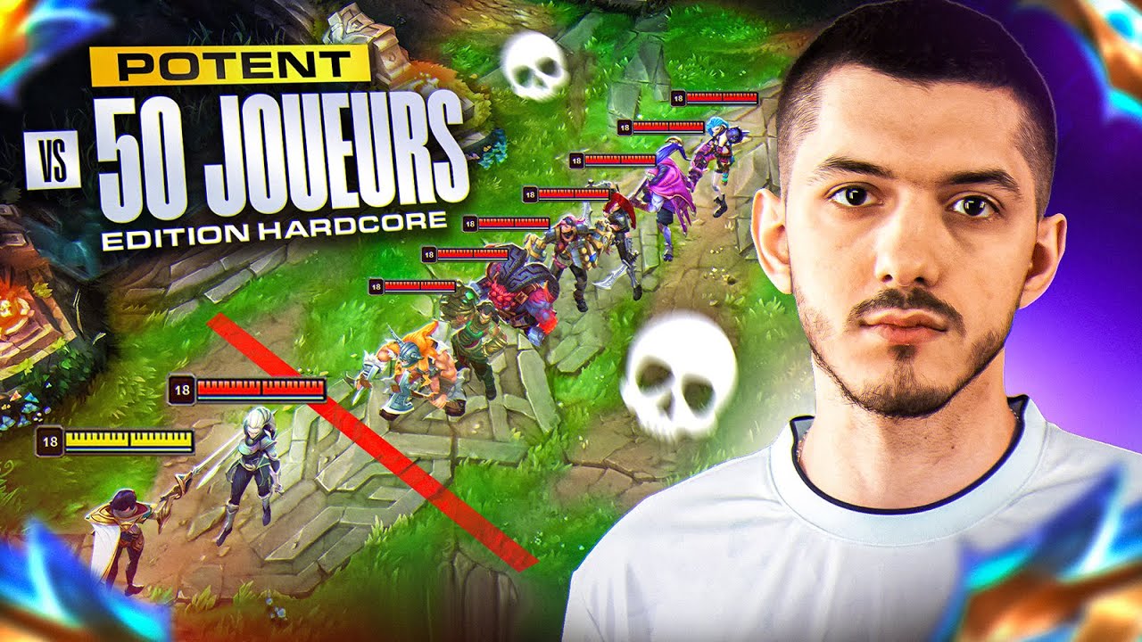 POTENT 1V50 MODE HARDCORE ! IL N'A PAS DE BAN NI DE REVIVE ! PAS LE DROIT DE BACK OU RESET SES CD !