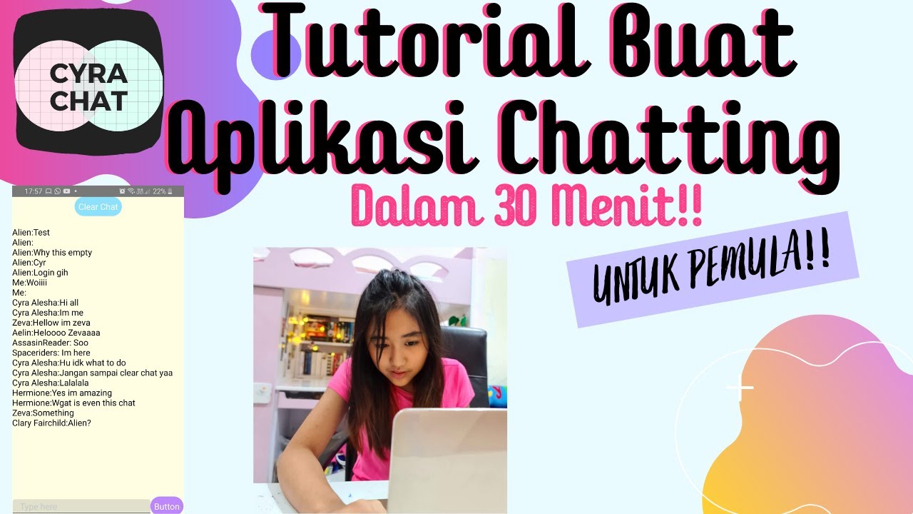 Cara Membuat Chatting App dalam 30 Menit - Coding Mudah