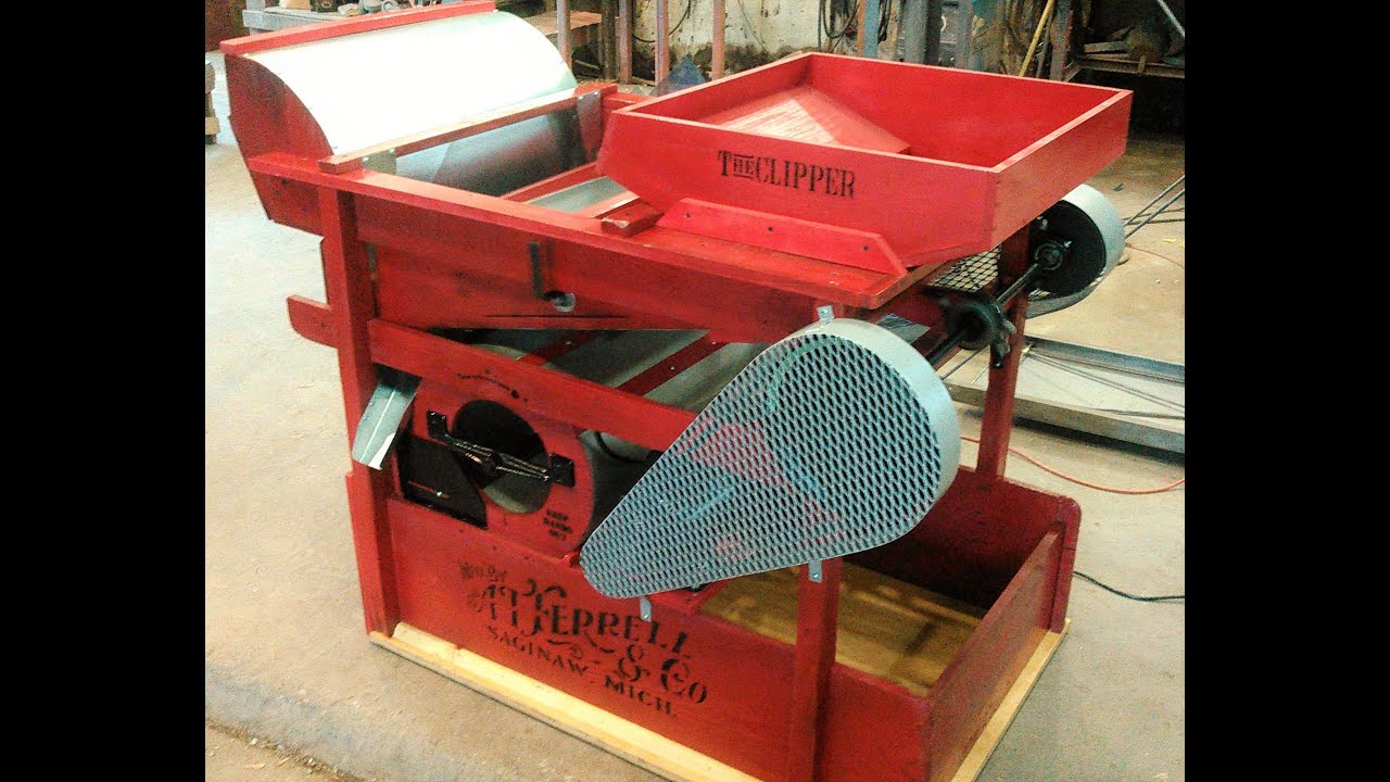 (Old) Rebuilt And Modified Clipper 2B Seed Cleaner