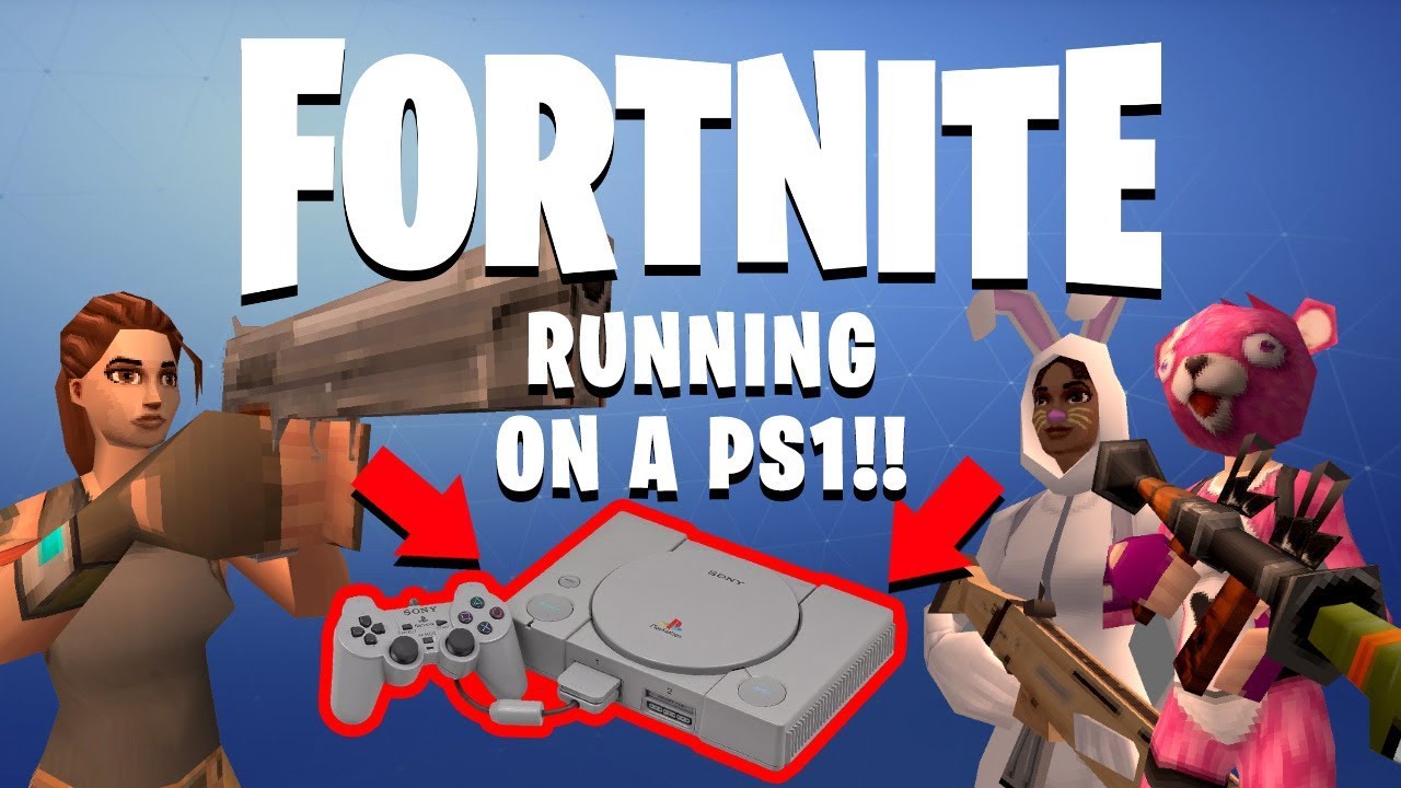 Fortnite Battle Royale on Playstation 1!!
