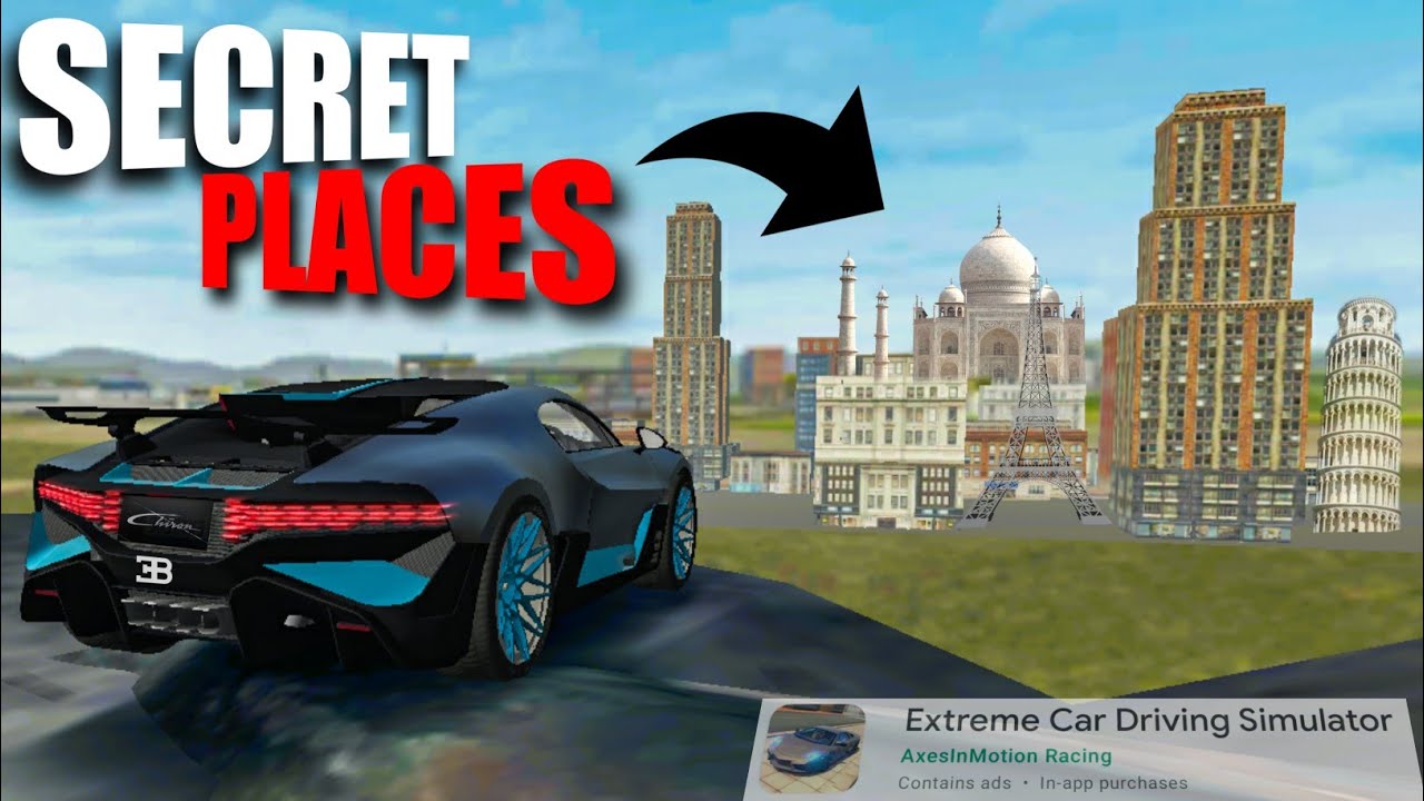 Extreme Car Driving || SECRET PLACES ! (Part-2) 😲
