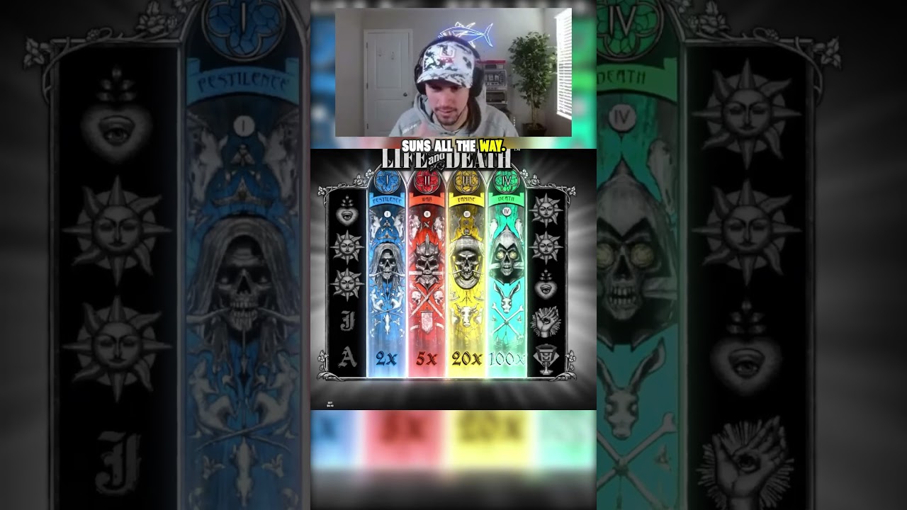INSANE 15,000X FULL SCREEN MAX WIN ON LIFE AND DEATH