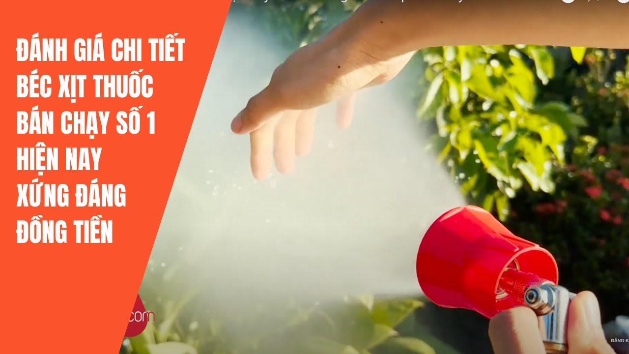Trên tay béc xịt thuốc BÁN CHẠY nhất hiện nay đến từ hãng Kasuco phun nhuyễn ít hao thuốc giá quá rẻ