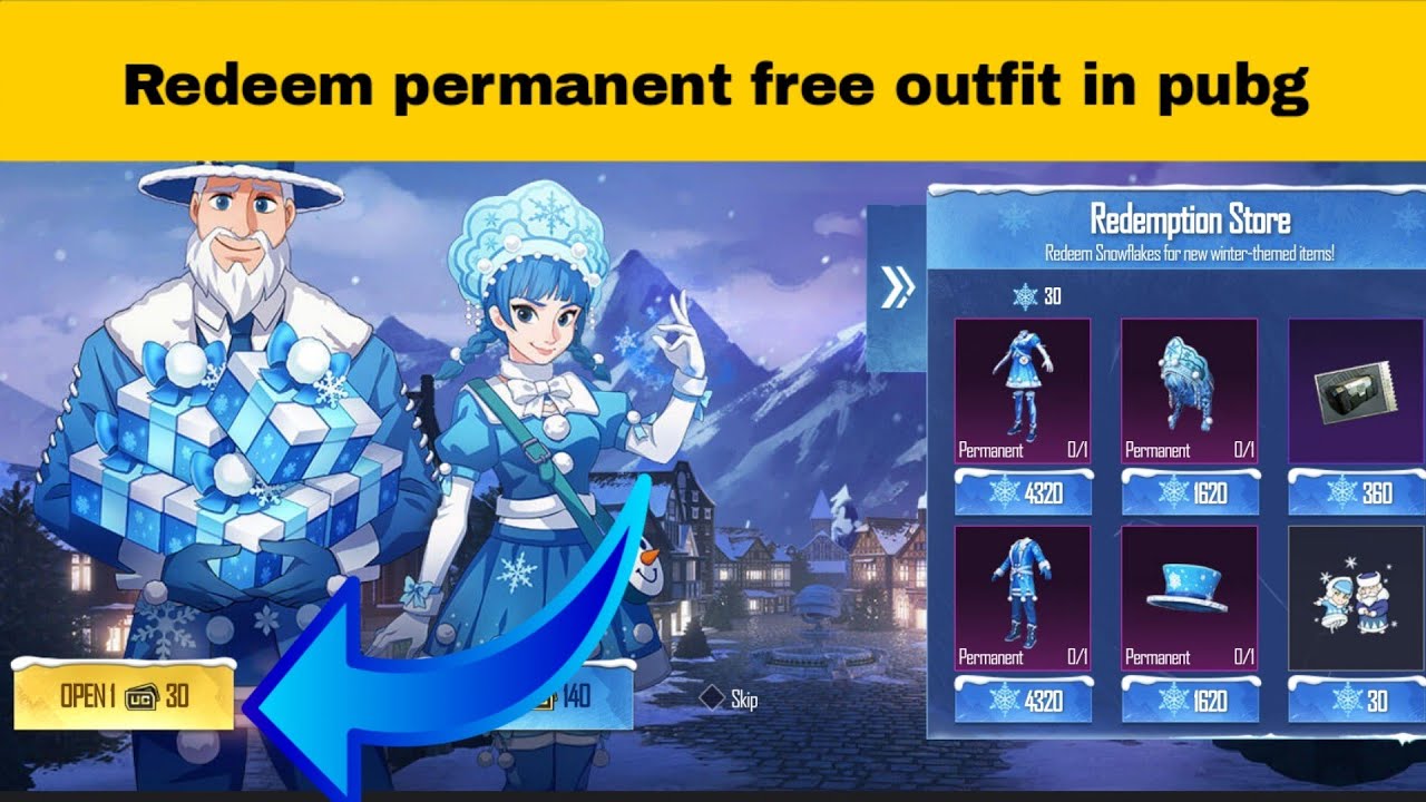 Pubg mobile new event || winter Blessings new event in pubg mobile