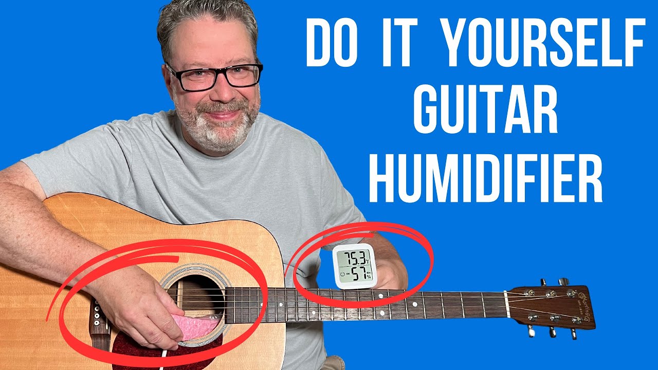 How to make a Guitar Humidifier - DIY - Fast & Easy