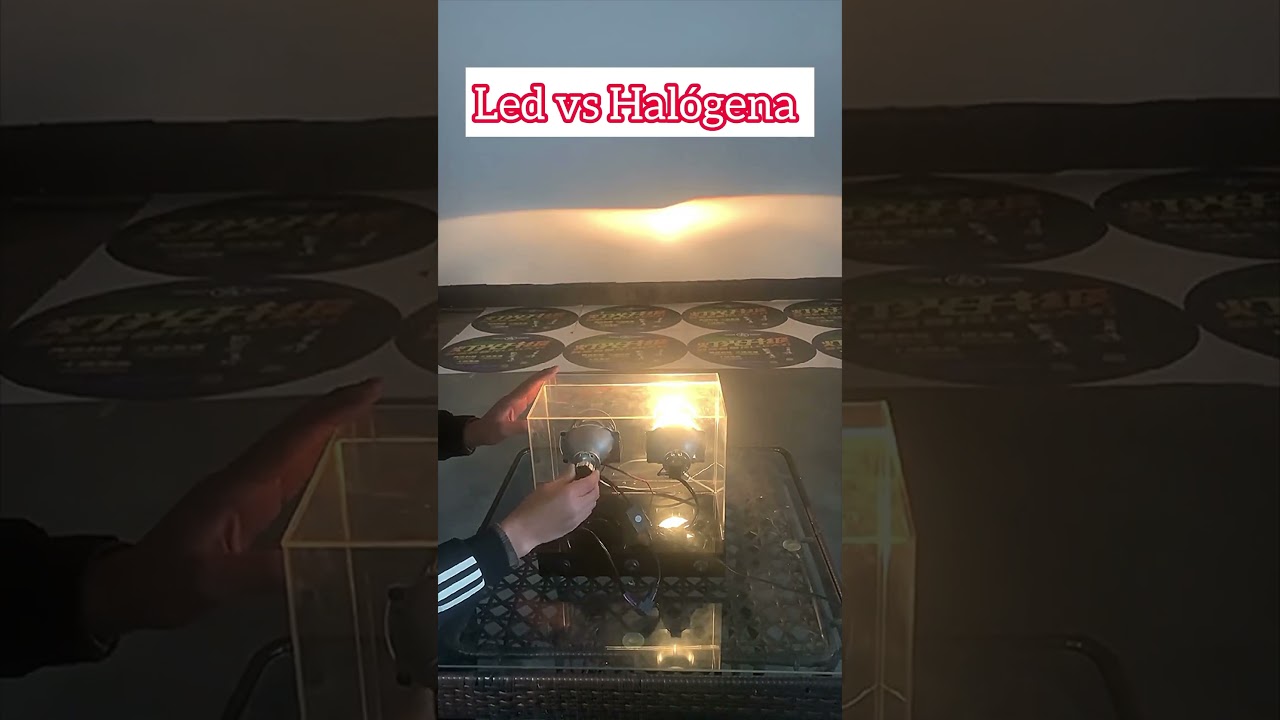 Led vs halogena