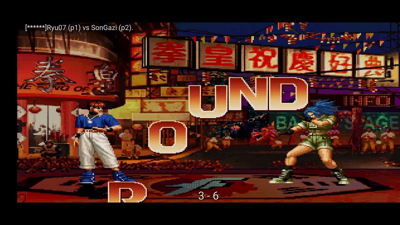 King Of Fighters 97 Ryu07 Vs SonGazi 