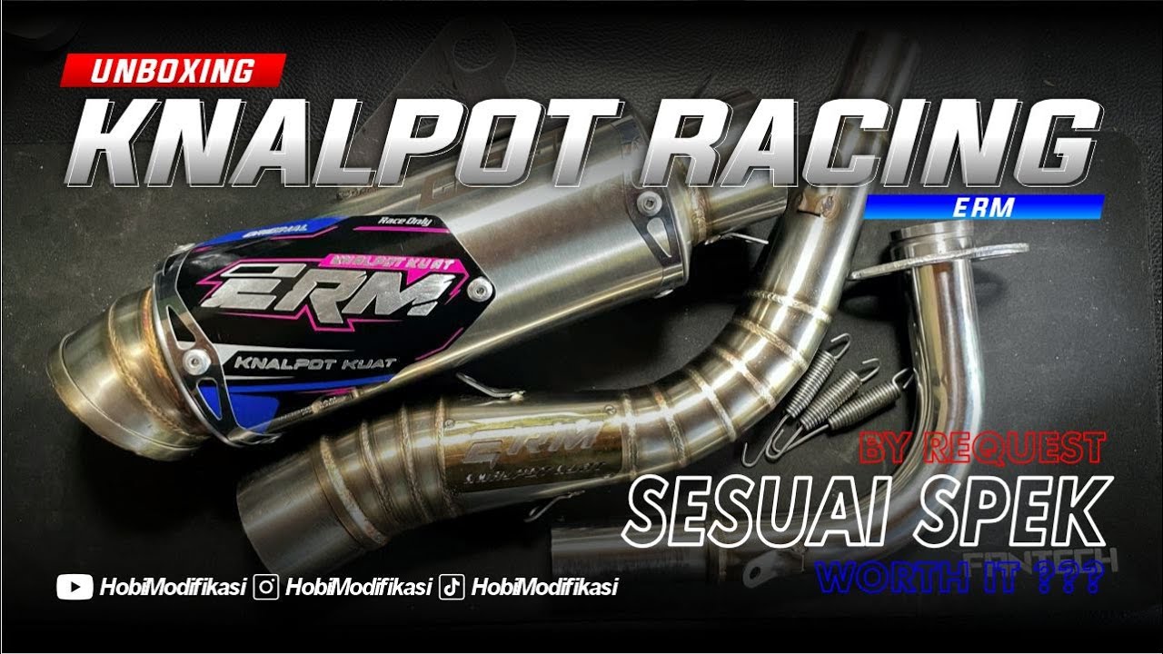 UNBOXING ‼️ Knalpot Racing Yamaha Mio Soul ‼️ 