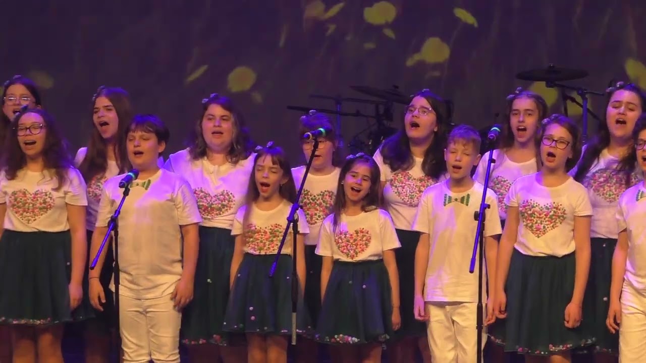 Corul Allegretto la spectacolul „Un mărțișor pentru fiecare” - Palatul Național al Copiilor