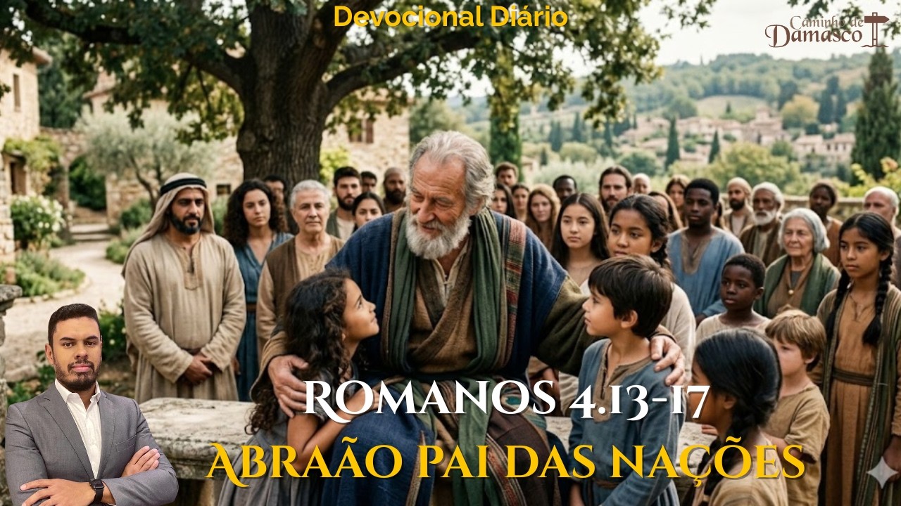 Devocional Diário: Romanos 4.1-3 Abraão foi Justificado pela fé - PARTE 3