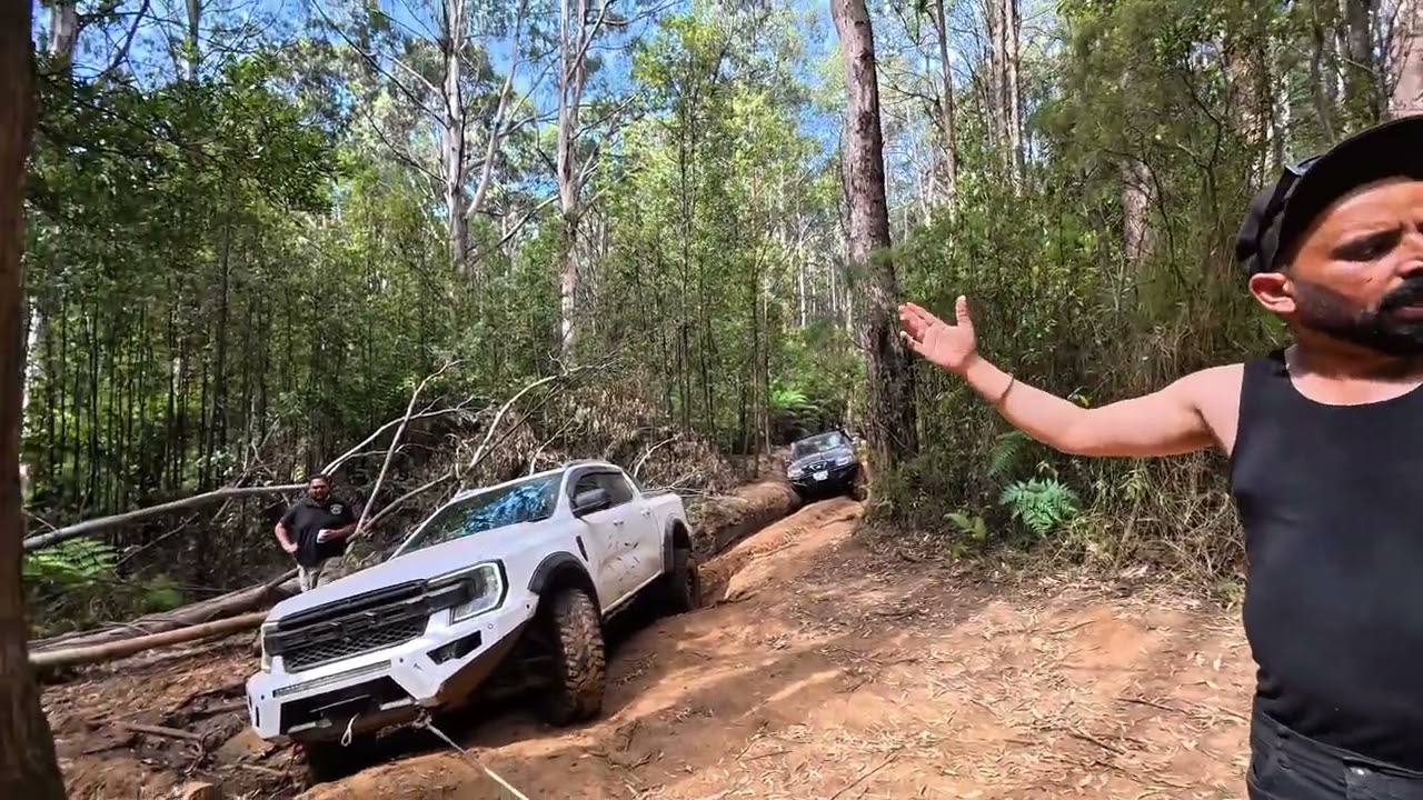 Trailer Offroading in Toolangi State Forest  Melbourne 