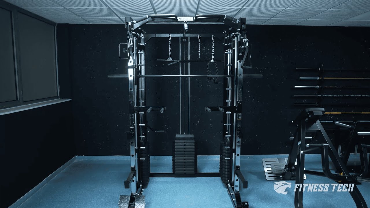 Smith Machine S9000 - Máquina multifunción | Fitness Tech FT-28350