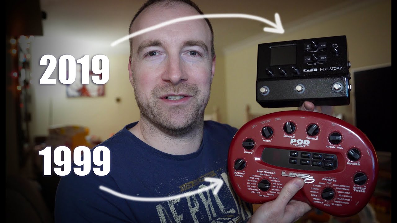 HX Stomp против POD 2.0 — что изменилось за 20 лет?