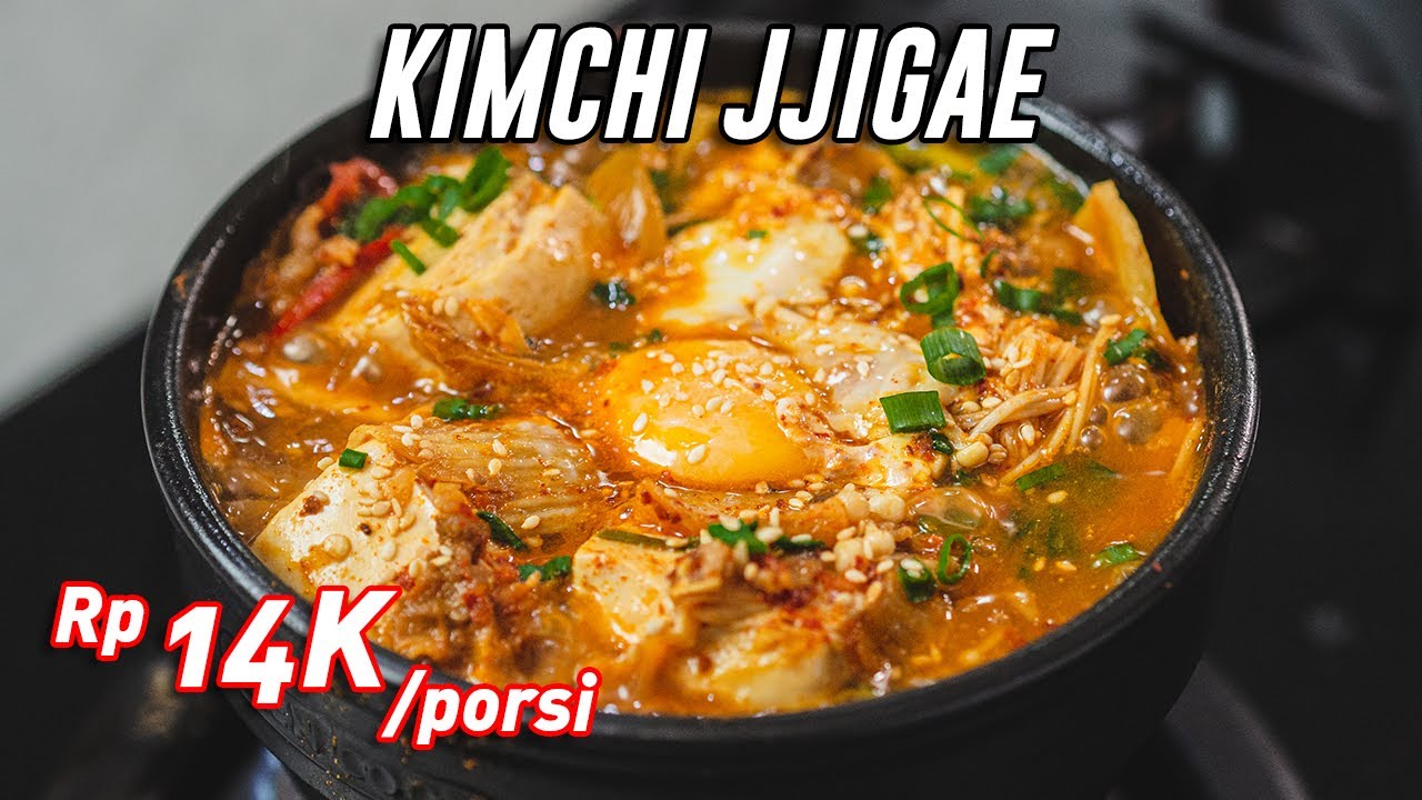 Asli Korea ! Resep Kimchi Jjigae ( Sup Pedas Kimchi )