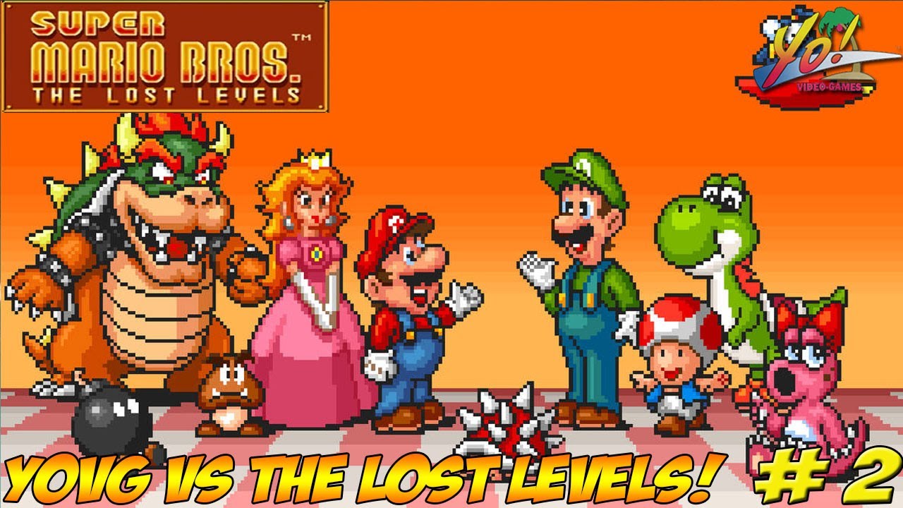 YoVideogames vs. Super Mario Bros. The Lost Levels! Part 2 - YoVideogames