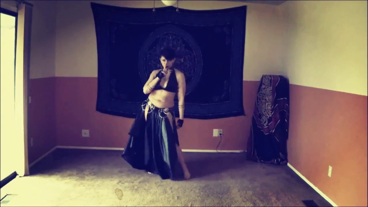 Enter Sandman - Metallica Improv Solo by Nyx - Stygian Sisters Metal Belly Dance