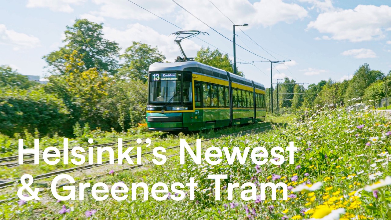 Vallilanlaakso Park – Tram Line 13 || Here in Helsinki