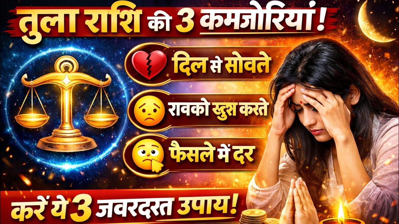 तुला राशि 2026: अंदर की लड़ाई खत्म करें, ये 3 उपाय बदल देंगे किस्मत