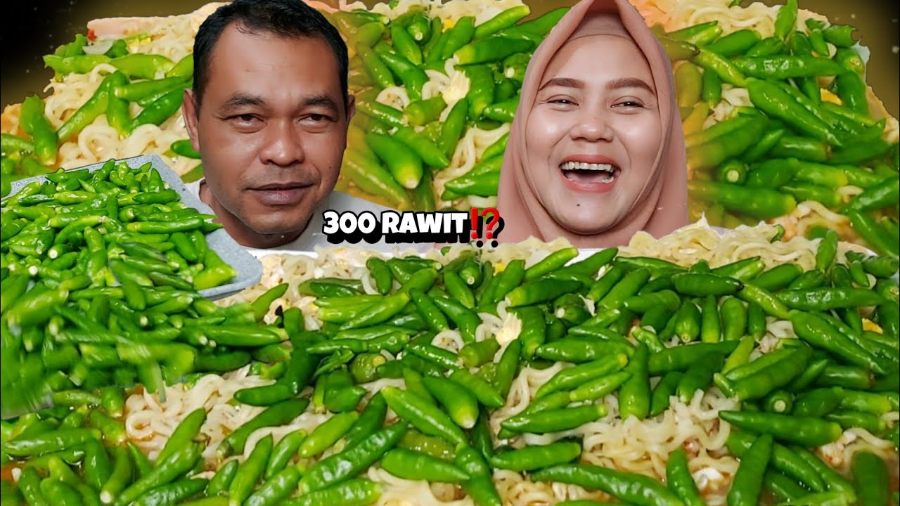 GAK MASUK AKAL😱|| 300 RAWIT DALAM MIE REBUS 4 BUNGKUS||mukbang indonesia||#asmr #mukbang #eating