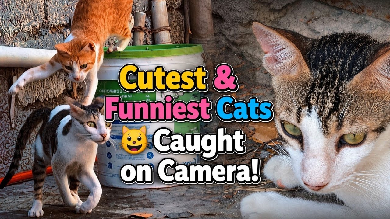 Cutest & Funniest Cats 😺 Caught on Camera! 😻