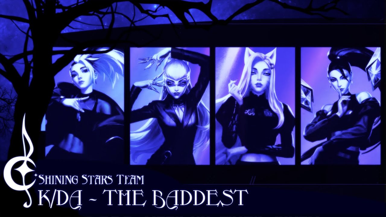 【K/DA RUS Cover】4 people chorus - The Baddest [Shining Stars Team]
