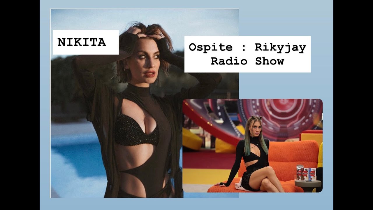 Nikita ospite a Rikyjay Radio Show ,vincitrice del Grande Fratello vip ora cantante