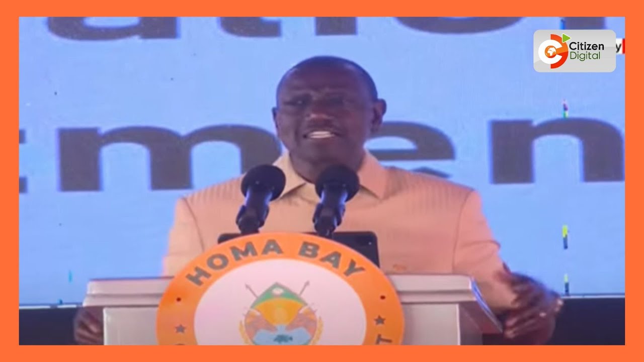 President Ruto attends the second International Investment Conference in Homa Bay