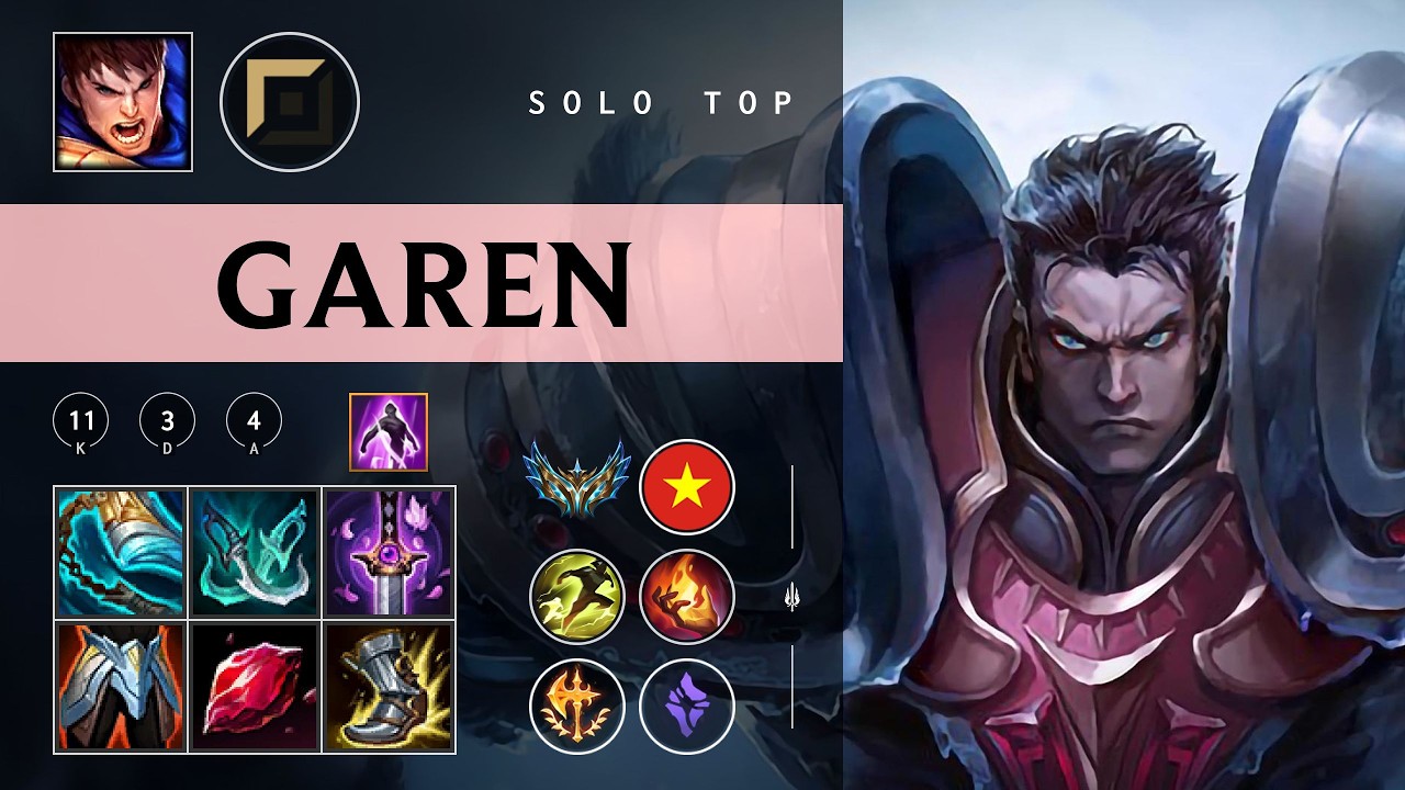 Garen Top vs Jayce - VN Challenger Patch 26.05
