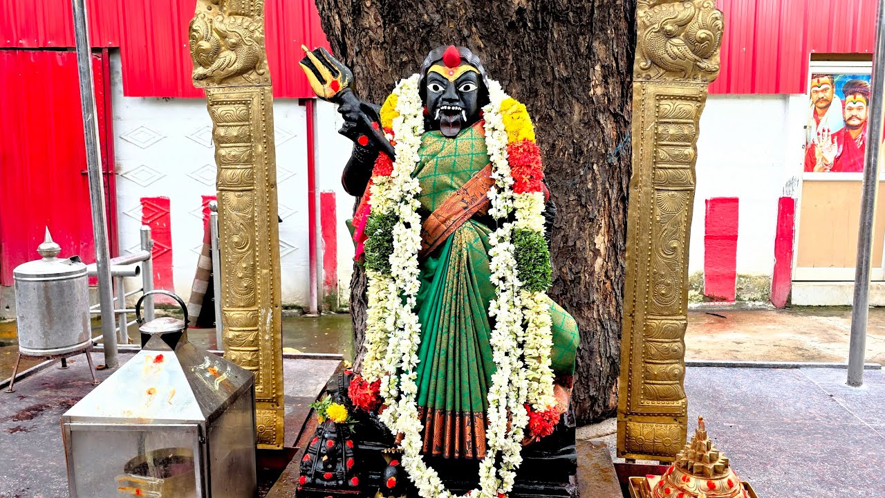 🔴Live Darshan 🚩🔱☠️ Maa Aghorakaali Abhishekkam at Sri jai aghorakaali 🛕 🔱Tiruchirappalli ☠️🔱🚩