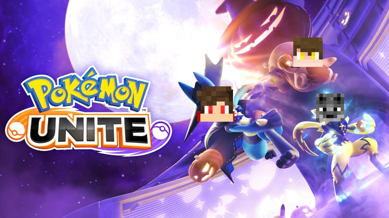 JOGUEI COM A NOVA SKIN DO LUCARIO NO POKEMON UNITE!