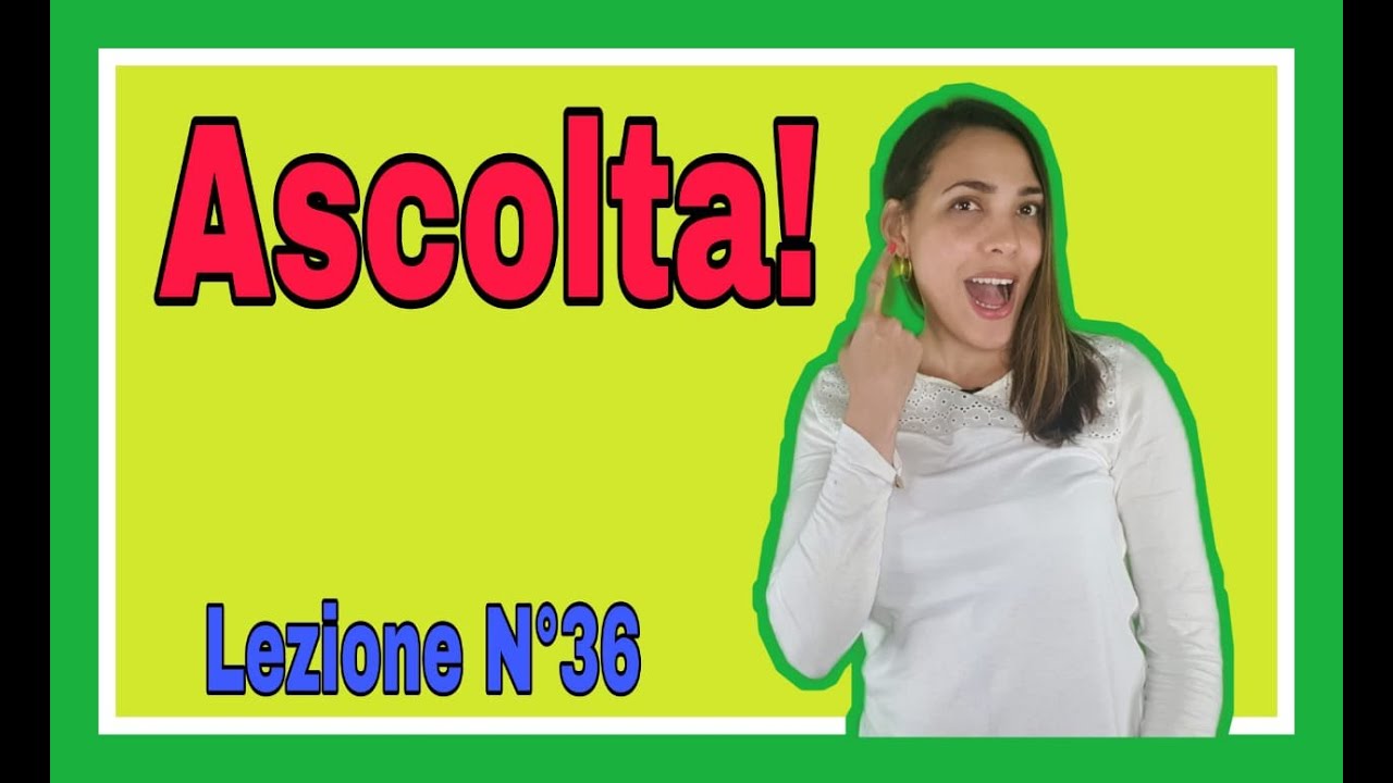 Esercizi per migliorare la comprensione orale in spagnolo Video  36