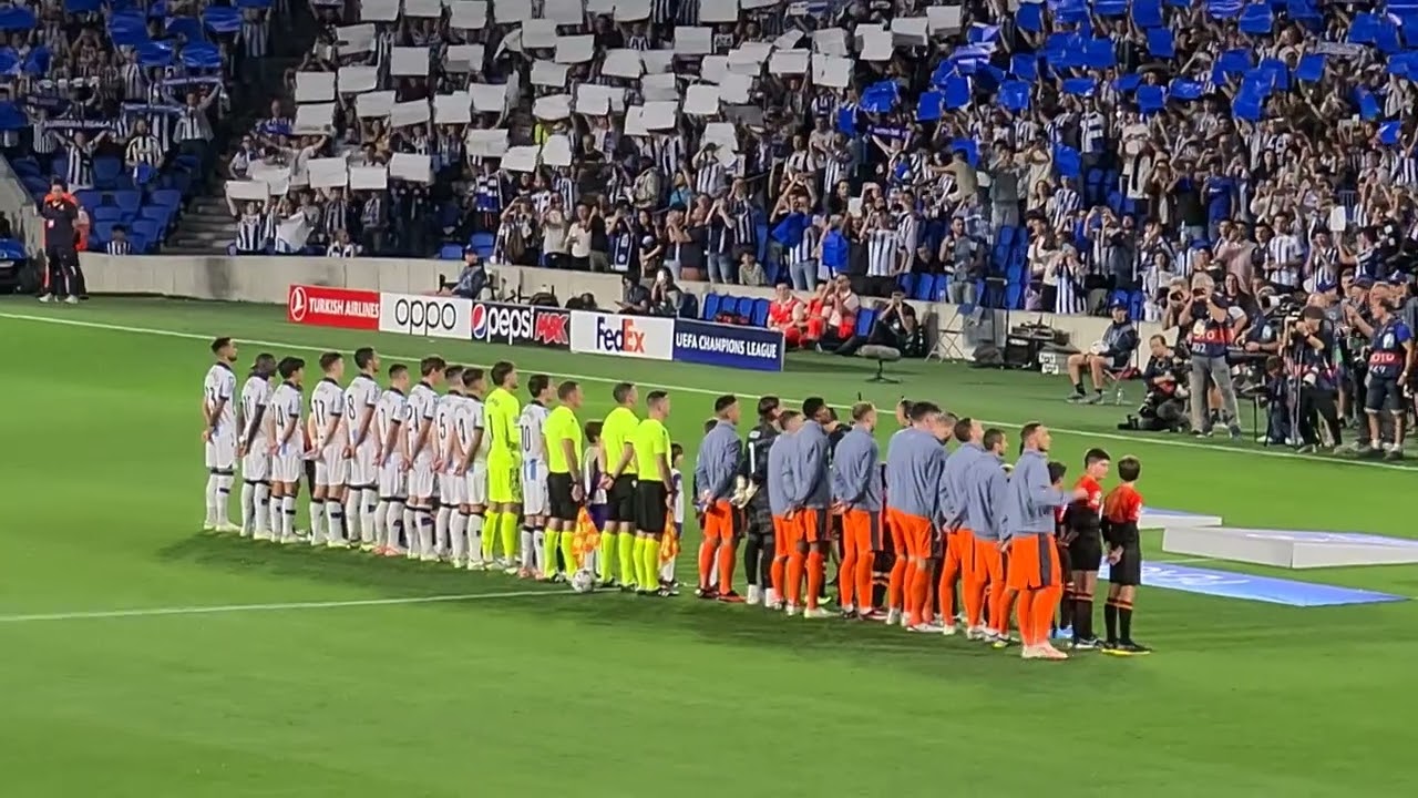 Champions en Anoeta Real Sociedad-1  /  Inter de Milán-1