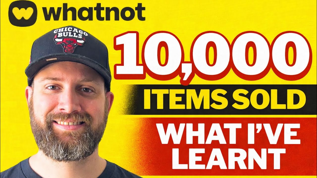 Чему я научился, продав 10 000 товаров на Whatnot!!!! 8 советов