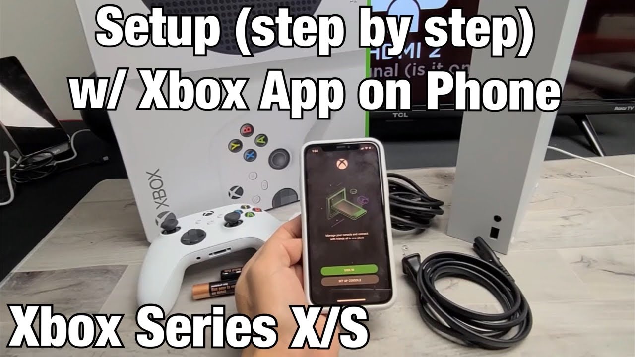 Как настроить (пошагово) Xbox Series X/S с помощью приложения Xbox на телефоне