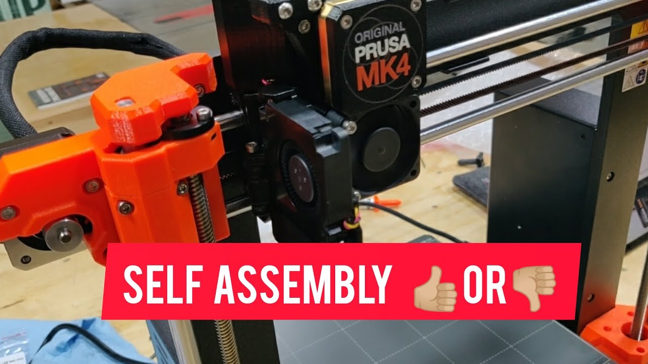 Prusa MK4 Build Kit Assembly