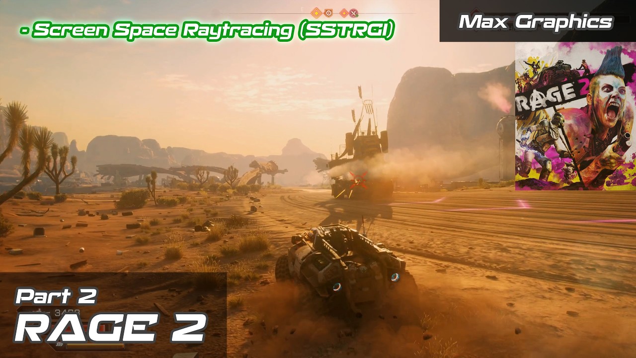 RAGE 2 | Post-apocalyptic carnage with brutal, high-speed combat | Screen Space Raytracing | Part 2