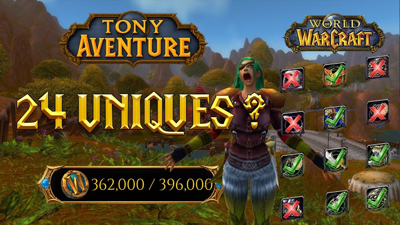 24 OBJETS UNIQUES À FARMER ! (Record de PO ?) WOW CHALLENGE #12.