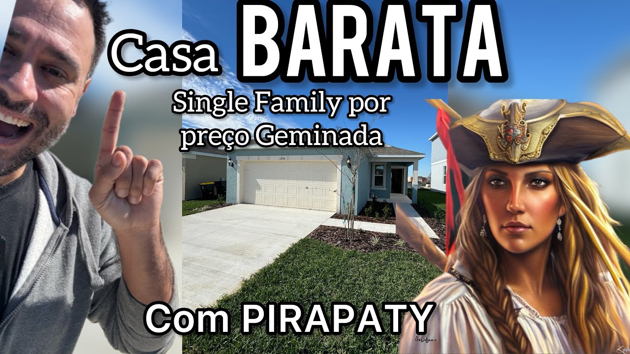 Casa nova BARATA em Davenport, uma single family por preço de geminada