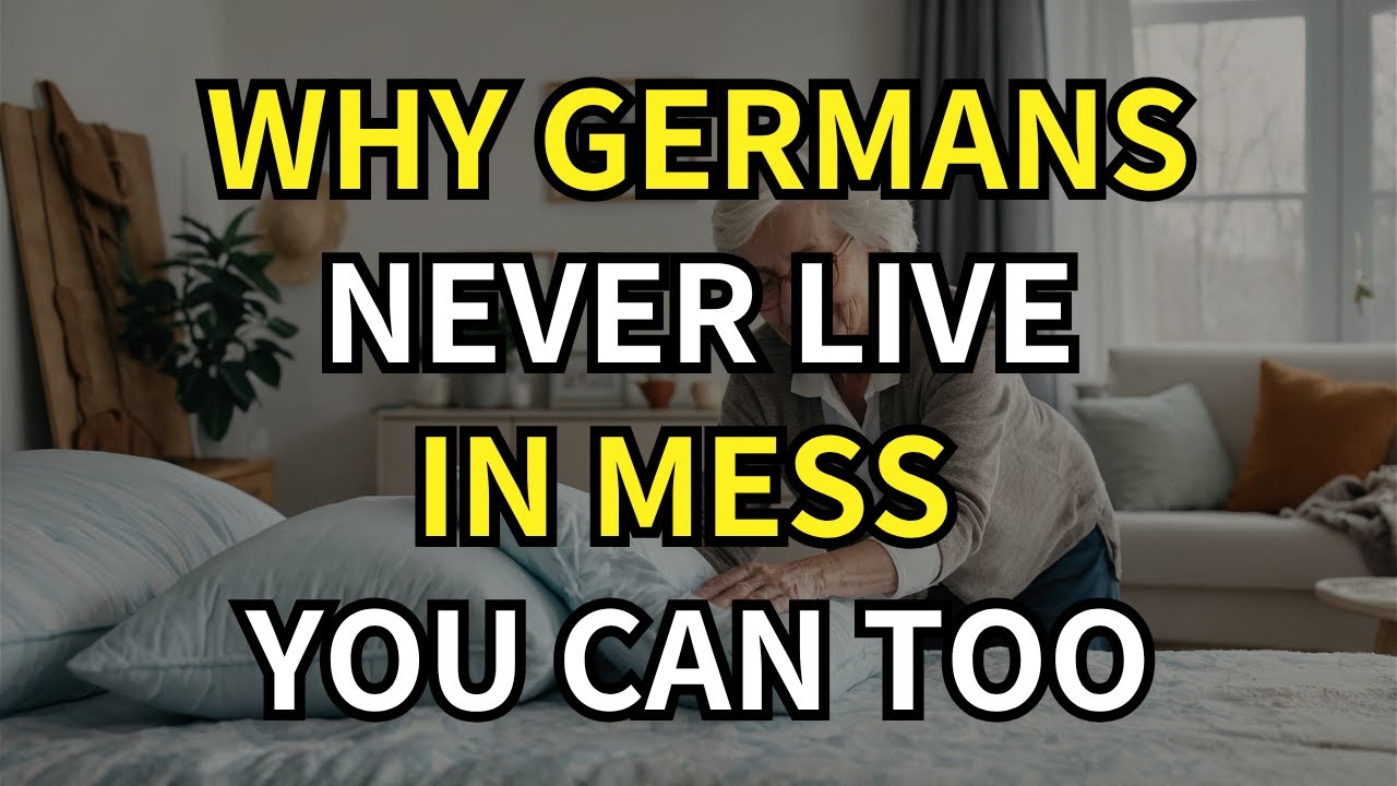 The GERMAN Secret To NEVER Live In Clutter Again